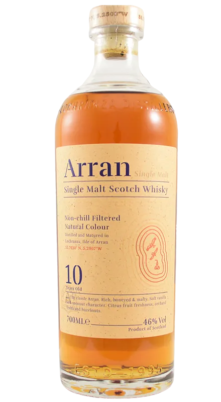 Arran 10 Ani Single Malt Whisky 0.7L